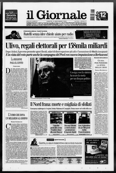 Il giornale : quotidiano del mattino